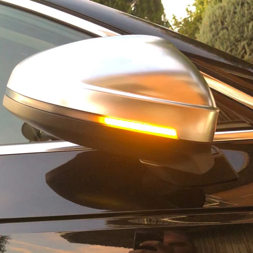 

For Audi A4 S4 RS4 B9 2016-2019 A5 S5 RS5 Dynamic Turn Signal LED Light Side Wing Rearview Mirror Indicator Sequential Blinker