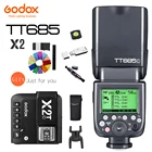 Вспышка для камеры Godox TT685 Speedlite TT685C TT685N TT685S TT685F TT685O TTL HSS для камеры Canon Nikon Sony Fuji Olympus vs V860II