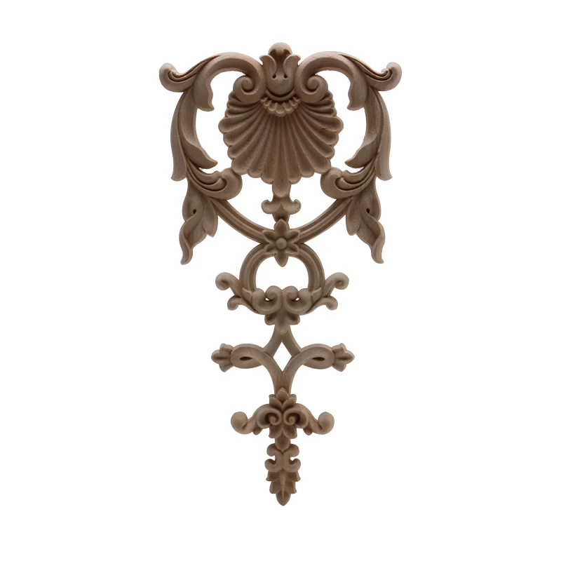 

Decoration European Retro Modern Leaves Oval Rubber Wood Rubber Wood Home Corner Doors Furniture Wood Applique Wood Decal Onlay