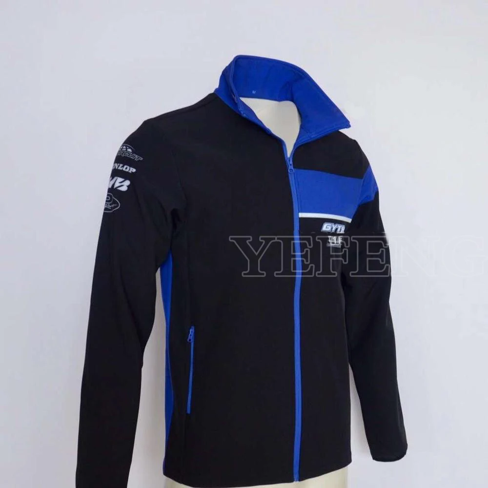 Motorbike Motocross Riding Full Zip Fleece Classic Sweater For Yamaha Keep Warm Sweatshirt Mountain Bicycle Offroad Hoodie | Автомобили и