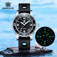 steeldive 1952 worlds first dive watch fifty fathoms steel diving watch 300m mens automatic mechanical watches sapphire luxury
