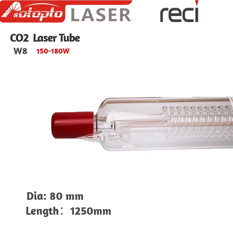 Aotopto laser Reci w8 Co2 стеклянная трубка для лазерной резки и гравировки.|Фрезы по дереву|