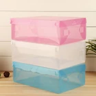 1 шт., прозрачная пластиковая коробка для хранения обуви