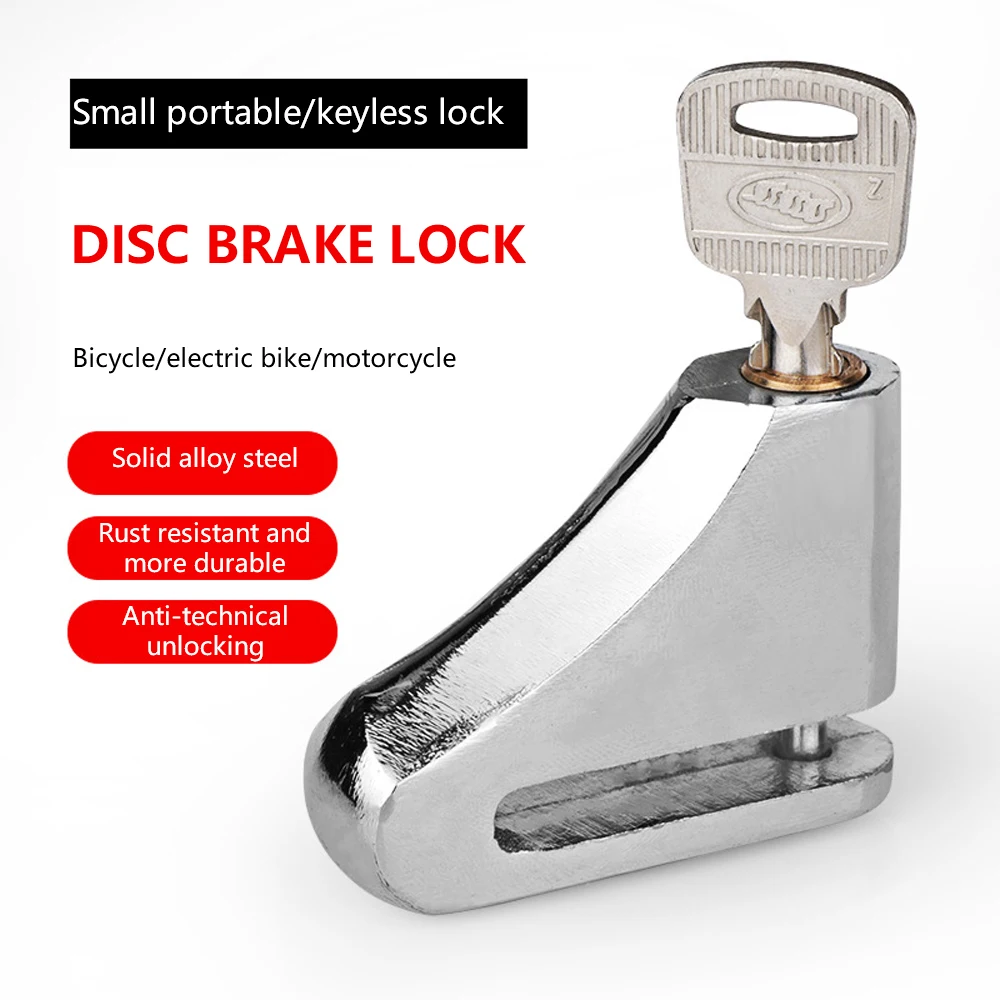 

Disc Lock Copper Core Anti Theft Mountain Bike Portable Waterproof Wheel Disc Brake Lock For Scooter Motorbike Accessory