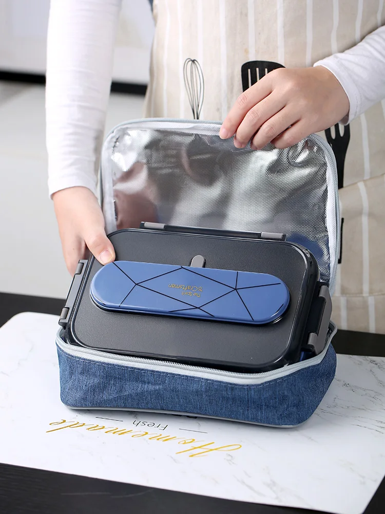 Большой набор бэнто боксов с подогревом термос ланч контейнер мужские медиаторы