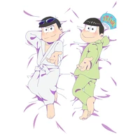 mxdfafa japanese cartoon dakimakura cover mr osomatsu san printed pillowcase hugging body pillow cover cases double sides