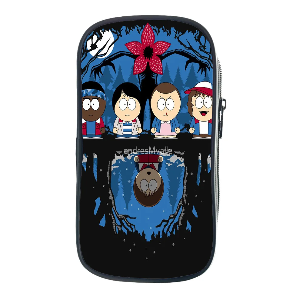 

2019 Stranger Things 3 Pencil Case Children Boys Girls Students Bags New Cute High Quality Pencil Bag Fashion Stationery Bag