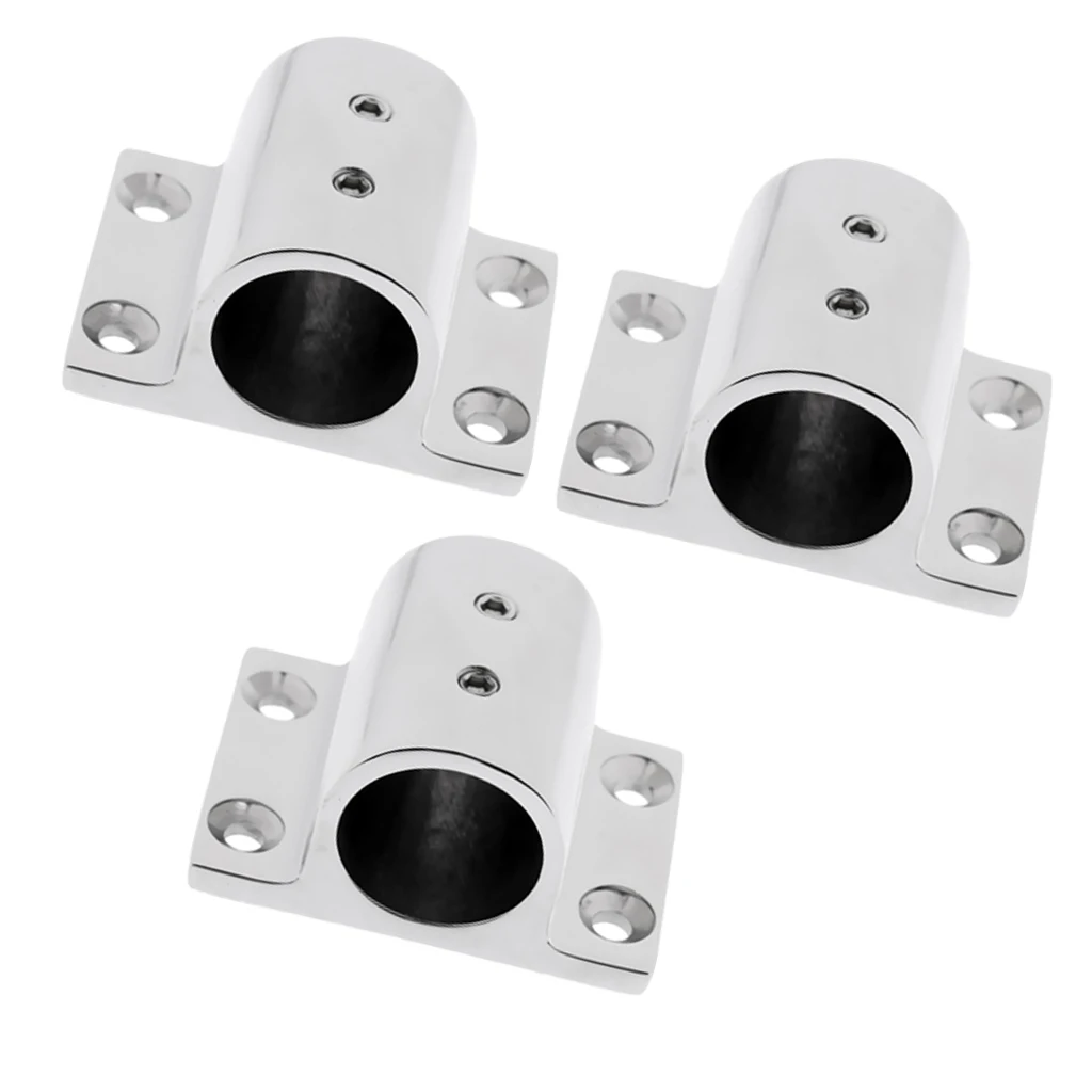 3 шт. Опорное основание прямоугольной формы для морской лодки 1-дюймовой трубки 90