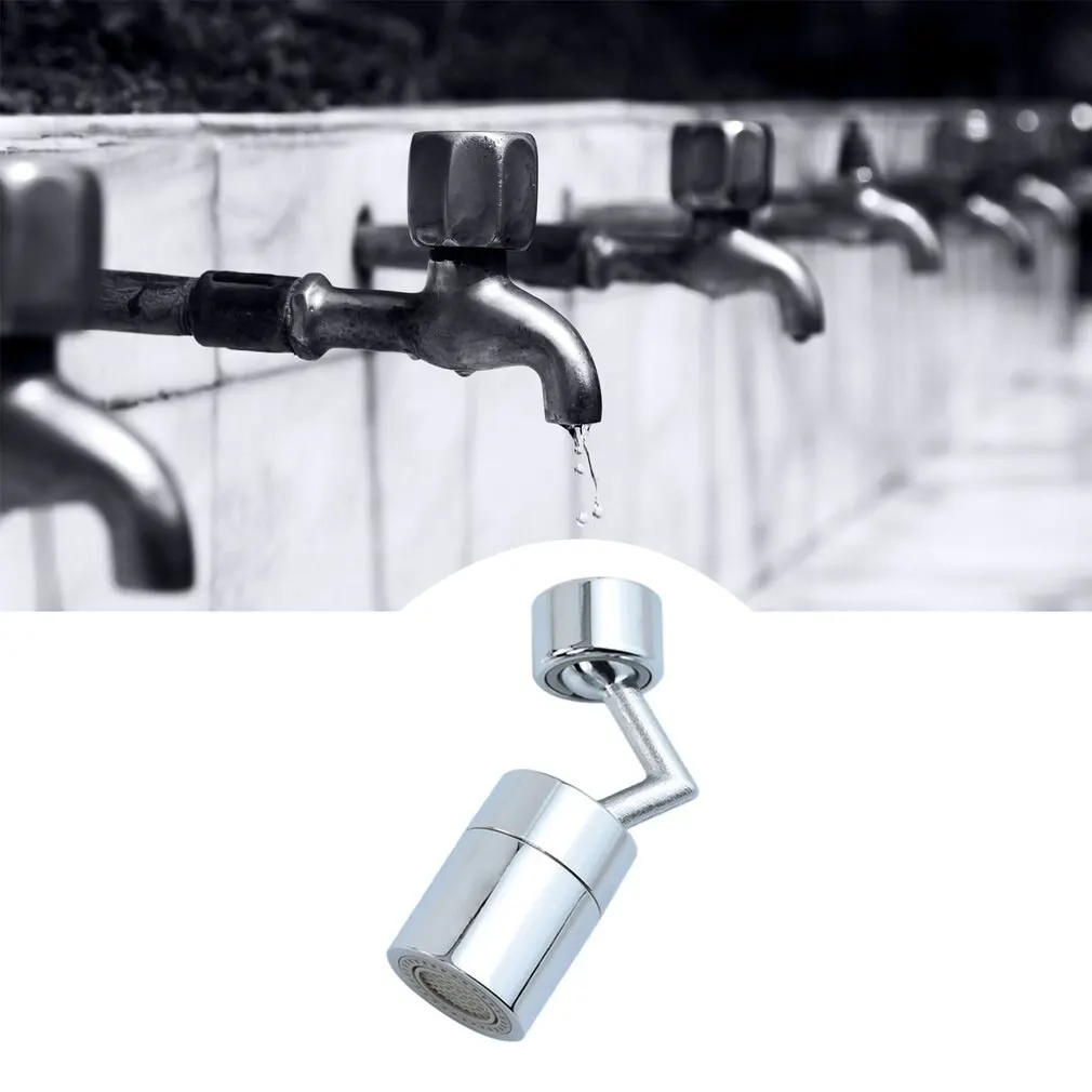 

720 Degrees Universal Splash Filter Faucet Spray Head Anti Splash Filter Faucet Movable Kitchen Tap Water Saving Nozzle Sprayer