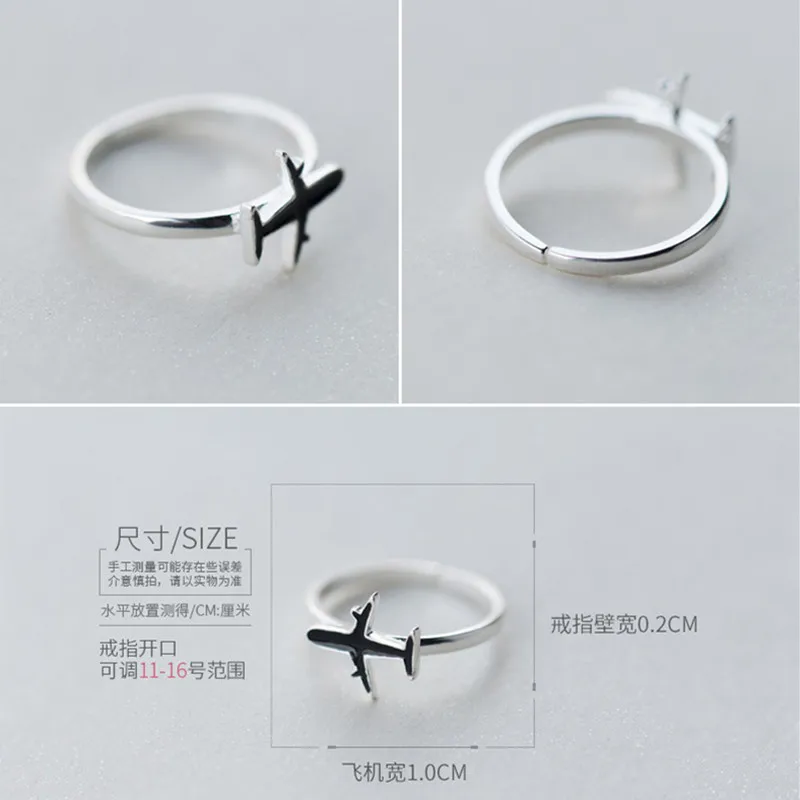 MKENDN серебряное ювелирное изделие модные черные кольца для женщин бижутерия