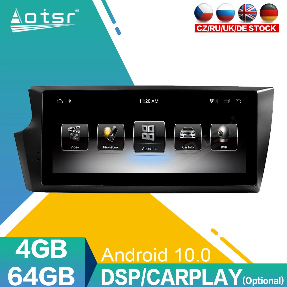 

Carplay For DS6 Android Multimedia Radio Recorder Touch Screen Navigation GPS 2DIN DVD Video Player Stereo Head Unit HD Audio