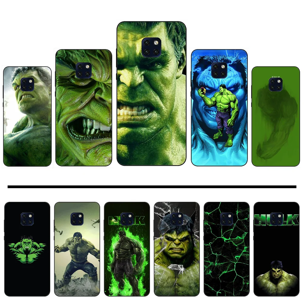 Роскошный чехол для телефона Marvel hulk DIY Huawei Mate 9 10 20 Pro lite 20x nova 3e P10 plus P20 Honor10