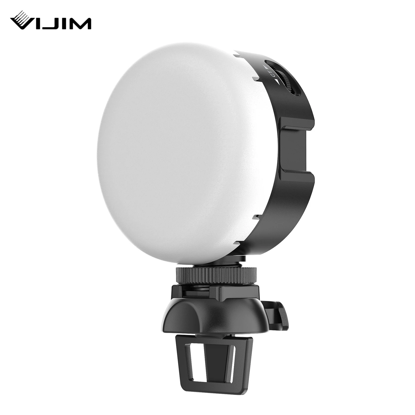 

VIJIM светодиодный видео светильник заполнить Светильник w/зажим 6 Вт 2500-6500K 4-уровневая Яркость SOS режим 2000 мА/ч, Батарея для ноутбука видео с по...