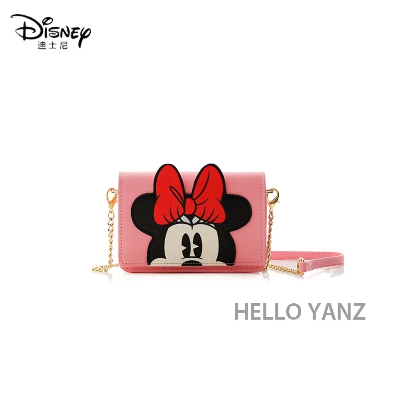 

Сумка-мессенджер через плечо с цепочкой и принтом Минни