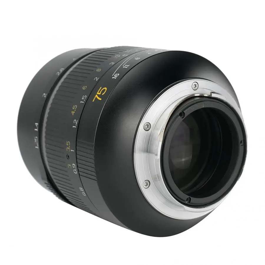 7 ремесленников 75 мм F1.25 ручной фокус объектив для Leica M Mount камеры