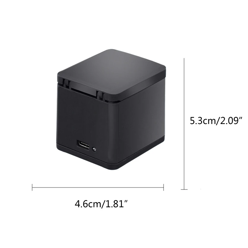 Зарядное устройство 3 в 1 ультрамаленькое USB-C внешний аккумулятор совместимый с