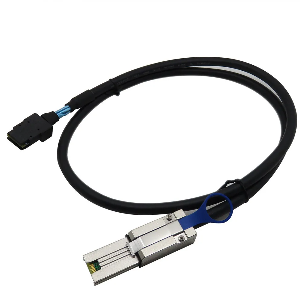 Новинка 1 м Mini SAS 26 SFF-8088 к SFF-8087 mini SFF 8087 36P кабель-преобразователь 100 см | Компьютеры и