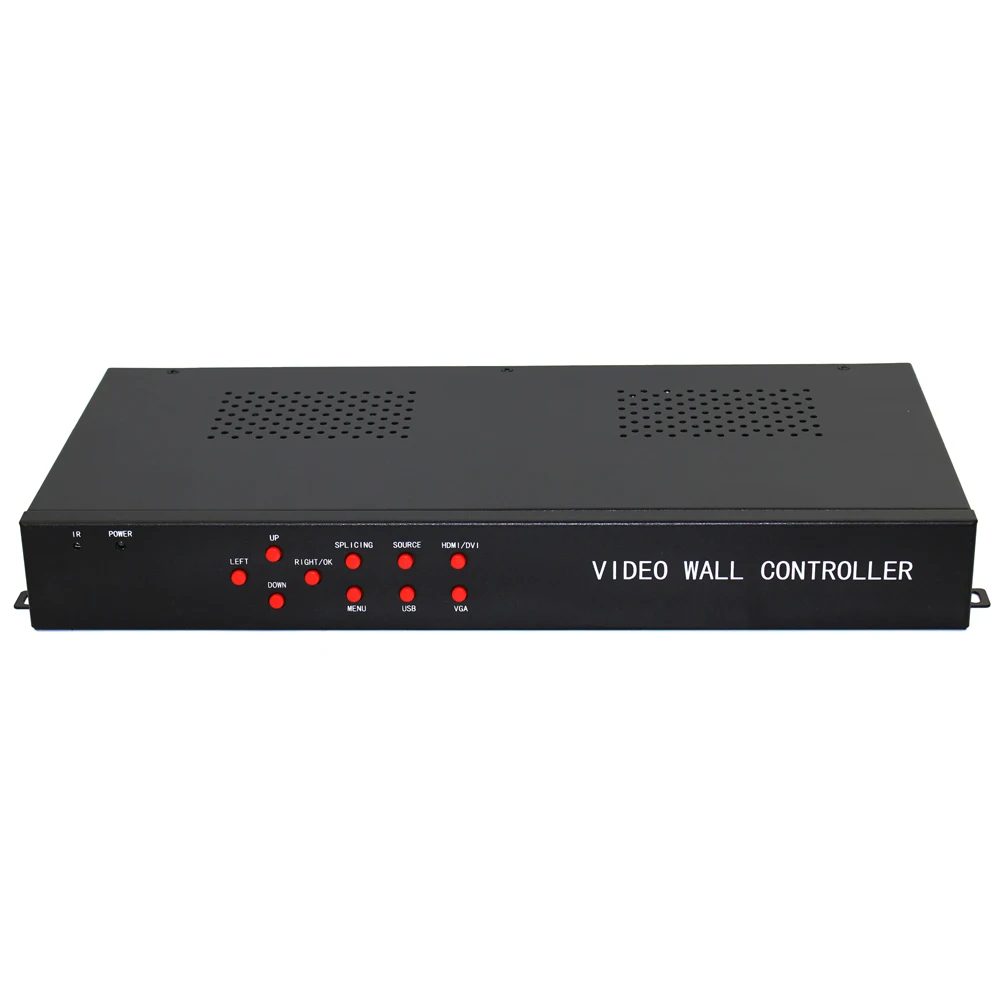 Настенный видеоконтроллер ISEEVY 2x3 3x2 HDMI DVI VGA USB видеопроцессор для 6 ТВ сращивания