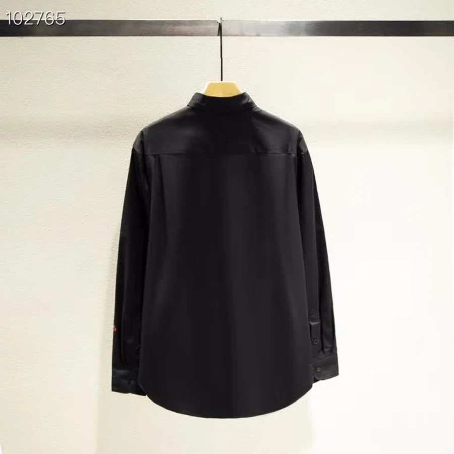 

2020 New VETEMENTS Black & Red Anarchie Shirt Men Women Red Anarchy Logo Print Vetements Shirt Good Quality VTM Oversize
