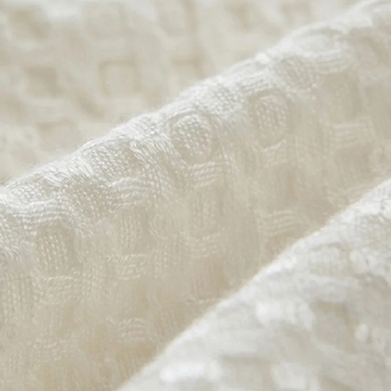 Бамбуковое пледовое покрывало для дивана и кровати летнее одеяло с кисточками