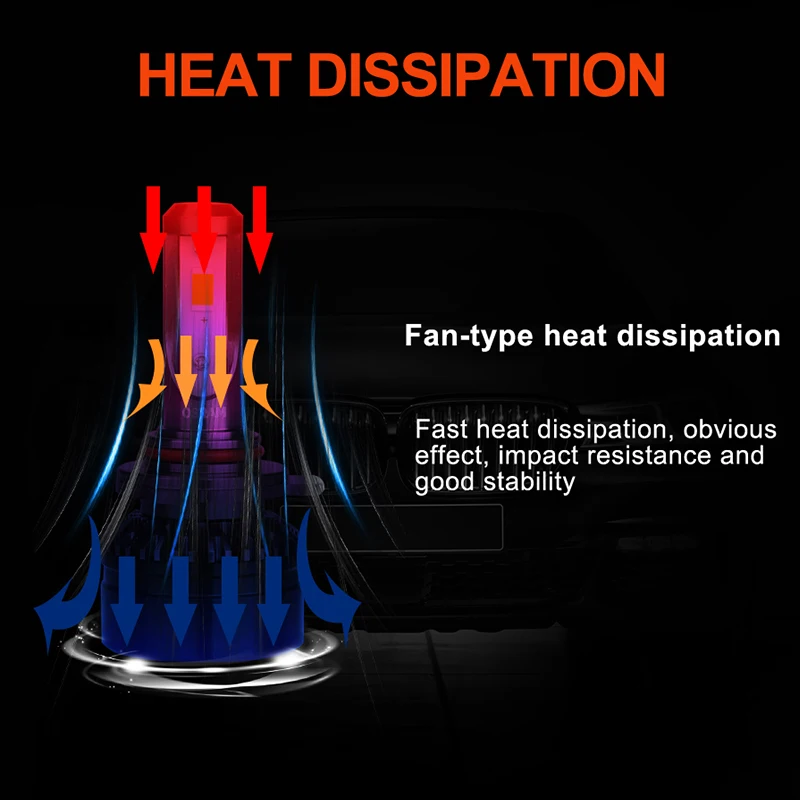 OSRAM H4 светодиодный Светодиодный фонарь riving H7 комплект фар HB3 9005 Автомобильная