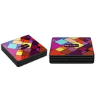 Смарт-ТВ коробка Android 10,0 4 Гб DDR3 64 Гб 2,4 г 5G двухъядерный процессор Wi-Fi HDMI 4K IP ТВ Netflix Media Player Декодер каналов кабельного телевидения