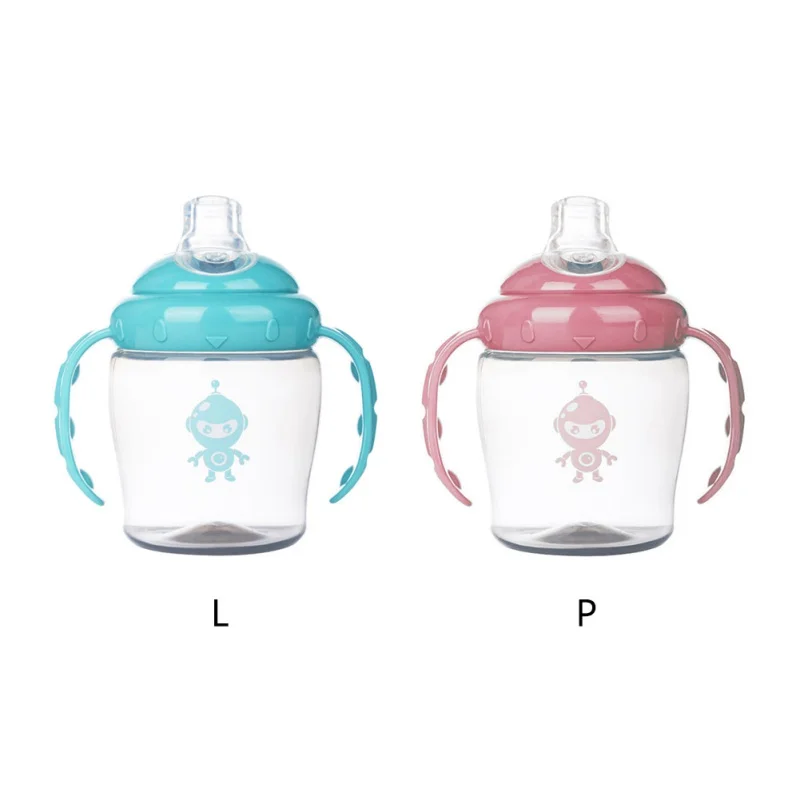 

260ML Sippy Cup Leak-Proof Safety Feeding Duckbill Bottle Kids Baby Training Drinking Bottles Cups Infant Water Milk Bottle