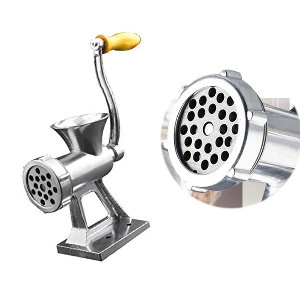 

Heavy Duty Hand Operated Crank Meat Mincer Grinder Beef Pasta Sausages Maker