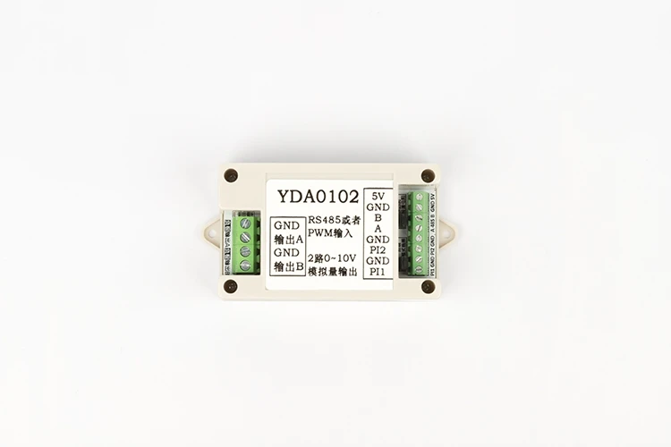 

DAC module YDA0102 PWM to DAC module 485modbus host computer debugging