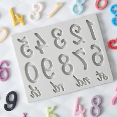 Большое количество силиконовой формы 3D Fondant формочка для торта инструменты