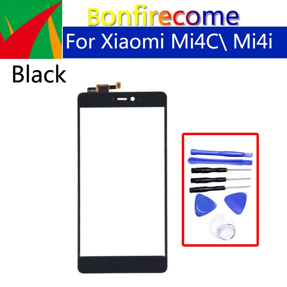 

Сенсорный экран 5,0 "для Xiaomi Mi4C/Mi4i/Mi 4C/Mi 4i, сенсорный экран, сенсорный дисплей, Сменный стеклянный объектив, дигитайзер