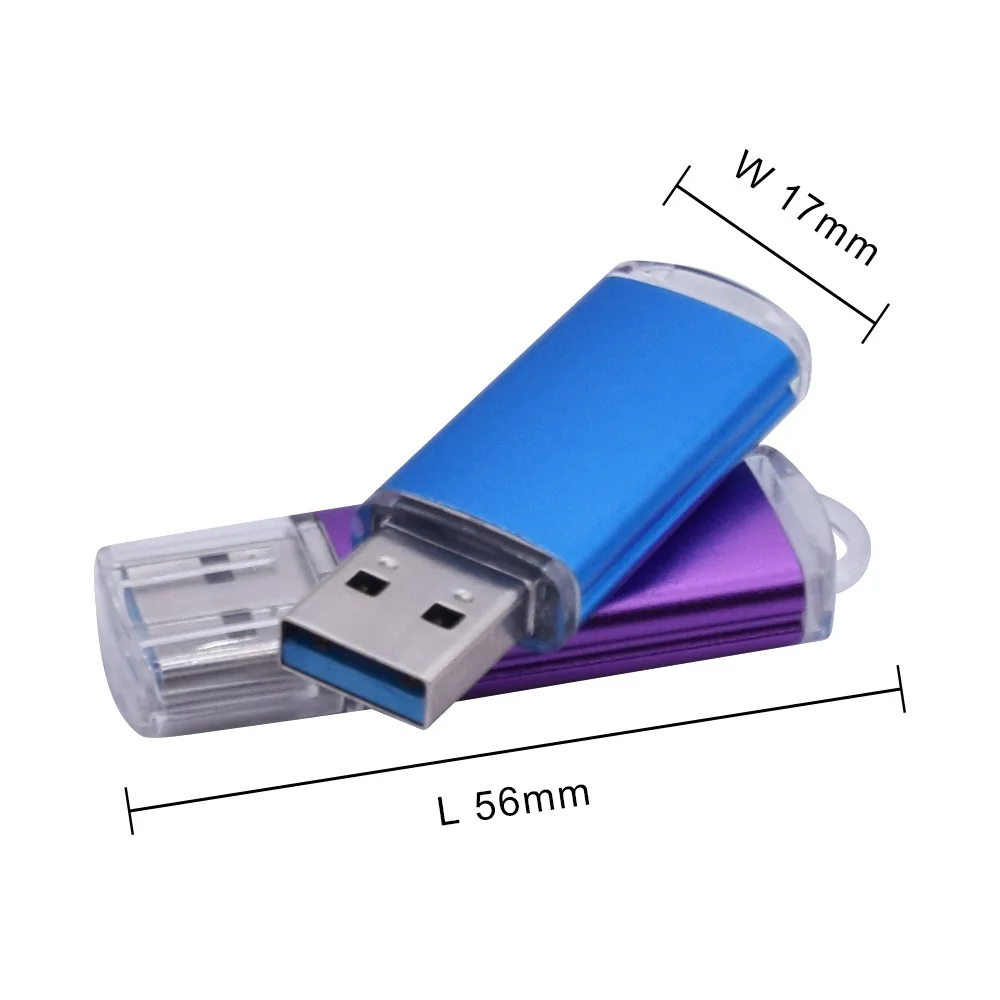 Новый металлический чехол 8 цветов usb 3 0 ГБ 16 32 64 Гб 128 портативный флеш-накопитель