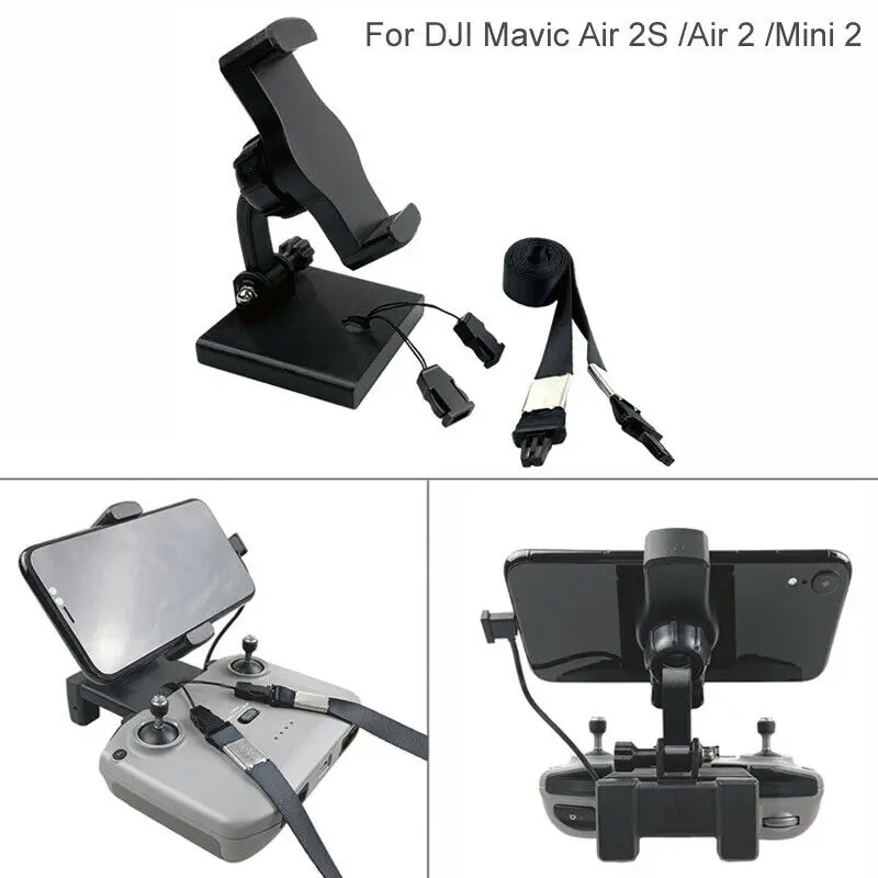 

Регулируемый держатель для телефона + шнурок для пульта дистанционного управления DJI Mavic Air 2 2S Mini 2
