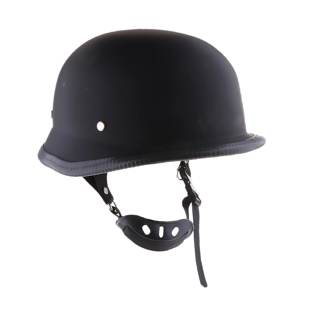 Motorcycle Chopper Cruiser Biker Retro Half Face Helmet Matte Sun Shield Cover Protective Gear Dot S-XL | Автомобили и мотоциклы
