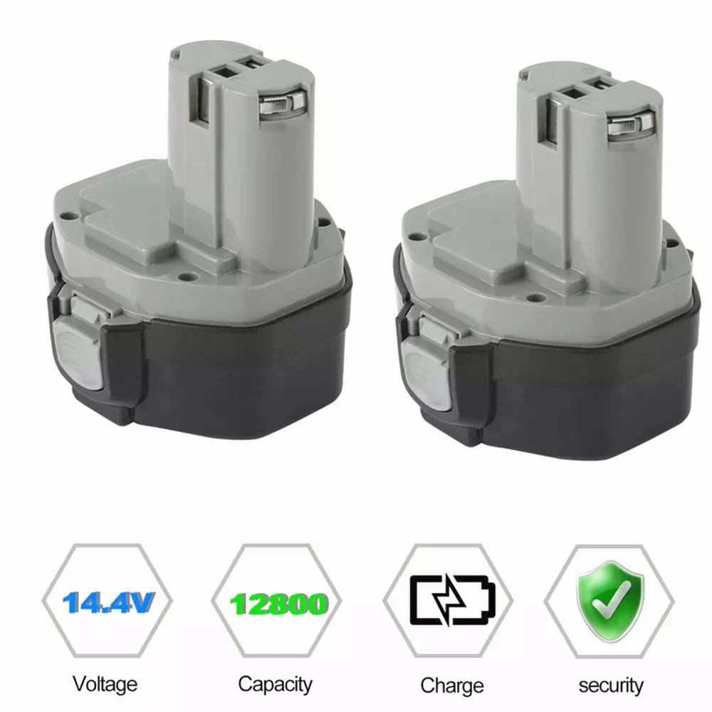 

2021 14.4V 12800mah power tool battery 14.4V battery is suitable for Makita pa14142214200192600-16281d 6280d