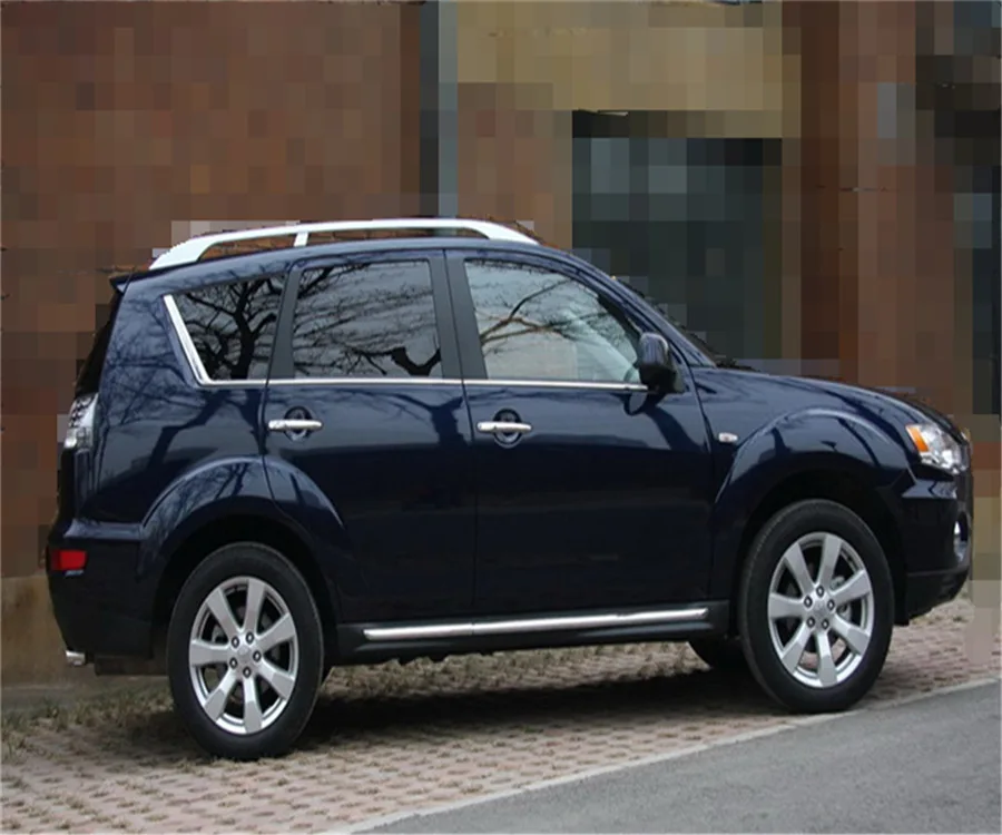 Оконные наличники из нержавеющей стали, обшивка крышки для Mitsubishi ASX 2012