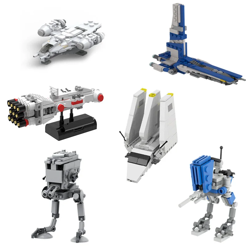 

MOC Levitation Motorcycle and Mini Razo and Destructive Robot Building Block Model Hobby Collection Brick Children's Toy Gift