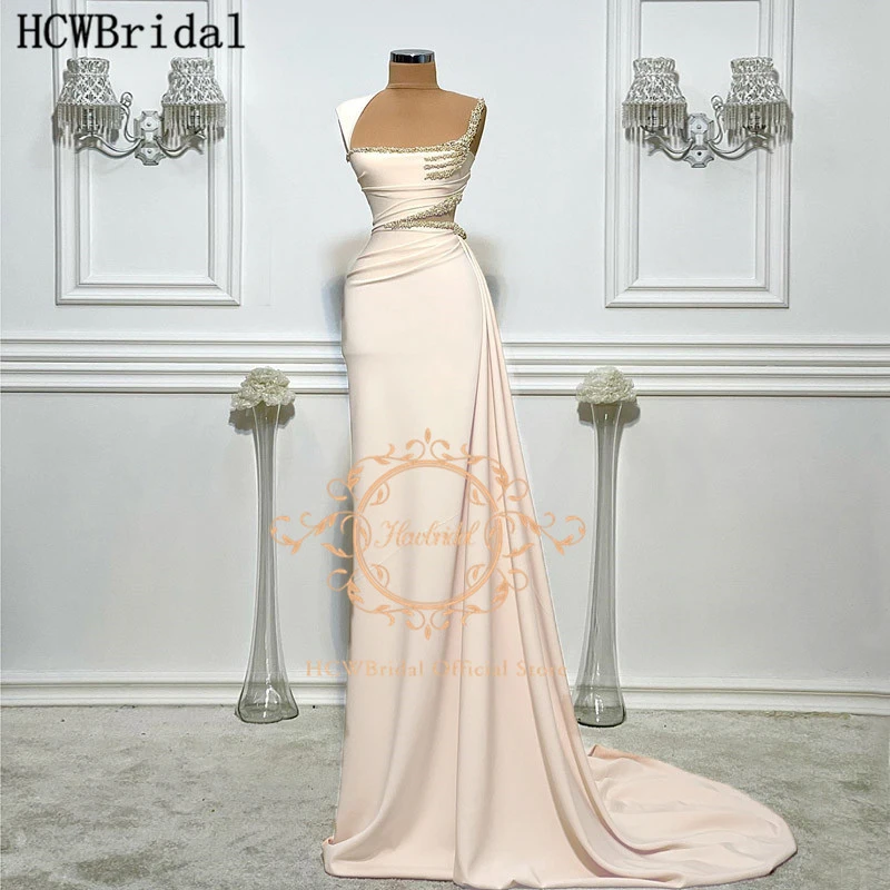 

Новинка 2021, длинное вечернее платье, Потрясающие шелковые атласные женские платья с жемчужинами для торжественных случаев и вечеринок, веч...