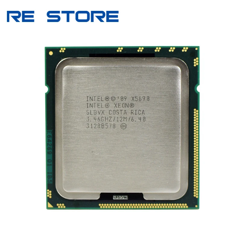 Intel Ксеон X5690 3 46 ГГц 6.4GT/s 12 МБ 6 ядро LGA 1366 SLBVX Процессор процессор|intel xeon|intel xeon x5690cpu