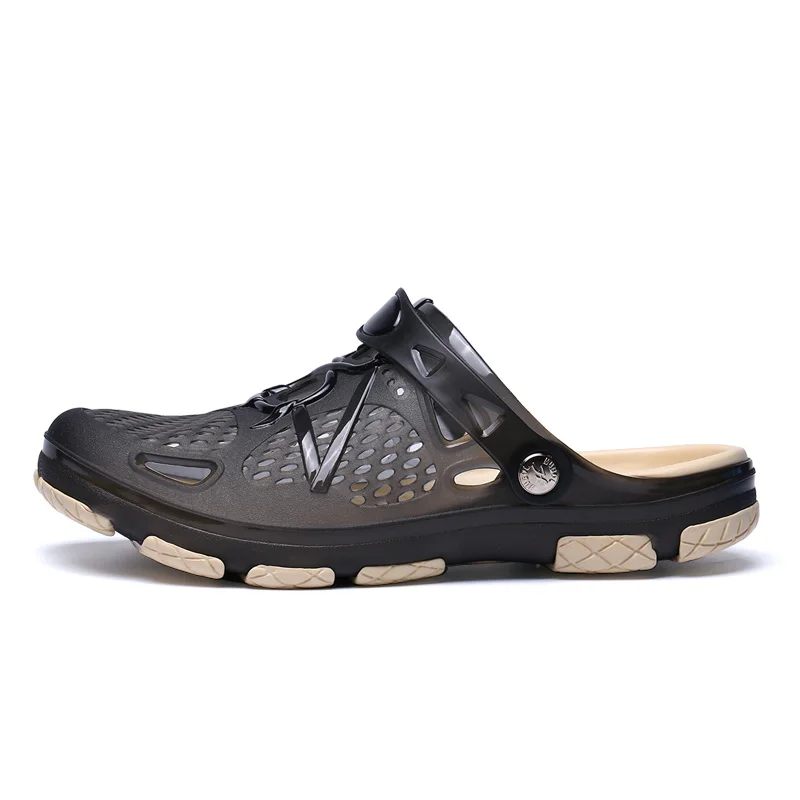 

Men's shoes, sandals, wading sports, outdoor leisure, slippery wear-resistant, breathable, lightweight summer new hole shoes,