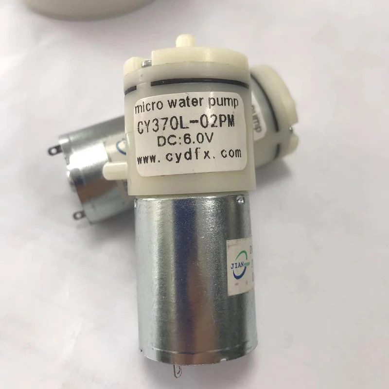 CY370L-02pm DC 6 в 3 Вт микро бесшумный воздушный насос вакуумный самовсасывающий всасывающий насос отрицательное давление молокоотсос