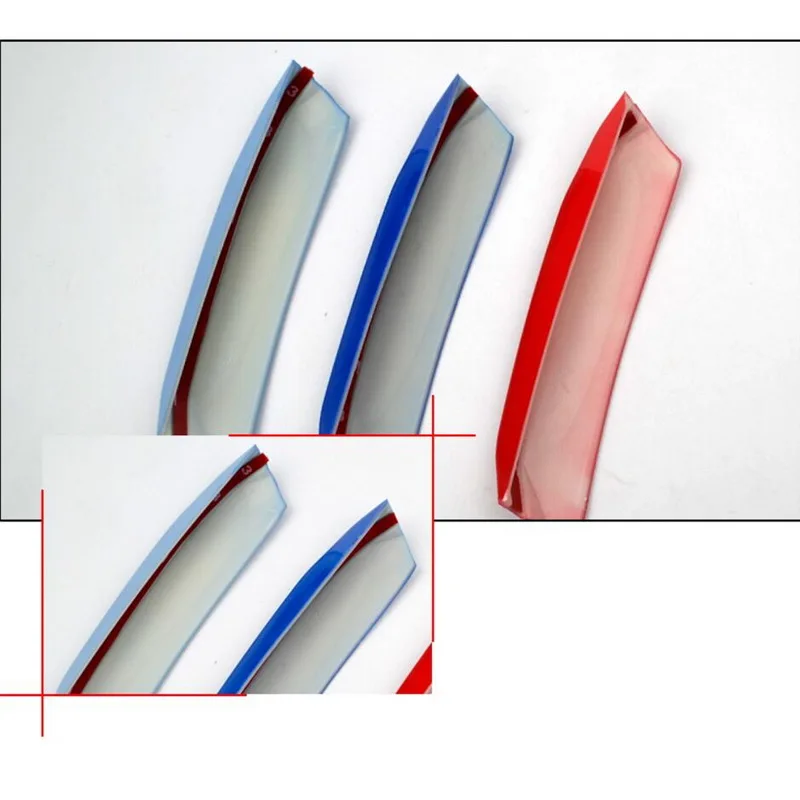 Tonlinker 3 шт. 3D DIY Автомобильный Стайлинг ABS передняя решетка радиатора отделка