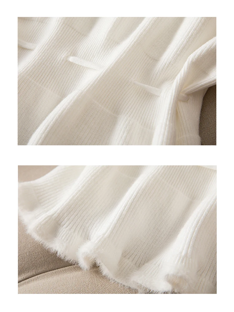 Женский кашемировый пуловер с v-образным вырезом трикотажный однотонный черный