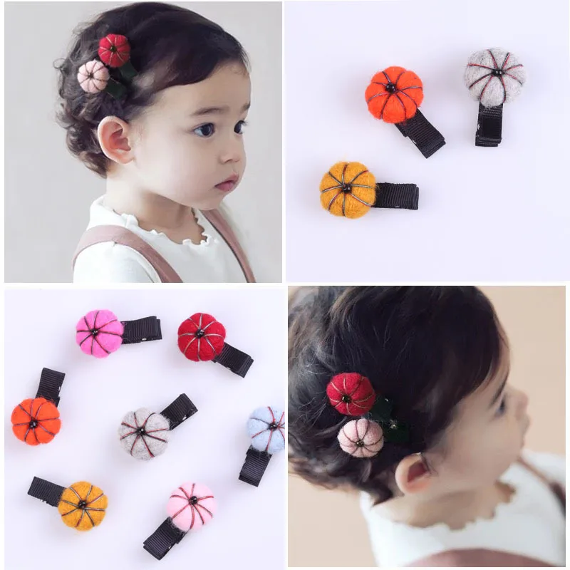 

1 шт., детские заколки для волос в виде тыквы