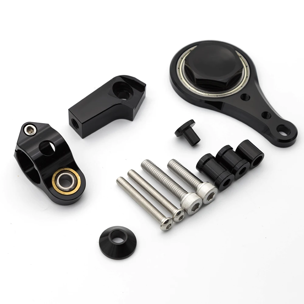 Для Kawasaki Ninja600 ZX636 6R 2005 06 CNC алюминиевый мотоциклетный демпфер рулевого управления