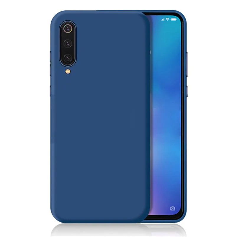 lan Роскошный жидкий силиконовый чехол для Xiaomi mi 9T 9 SE A2 6X A3 8 Lite CC9 CC9e mi x 3 чехол для Red mi Note 7 Pro Go K20 6 6A 7A Funda - Цвет: lan