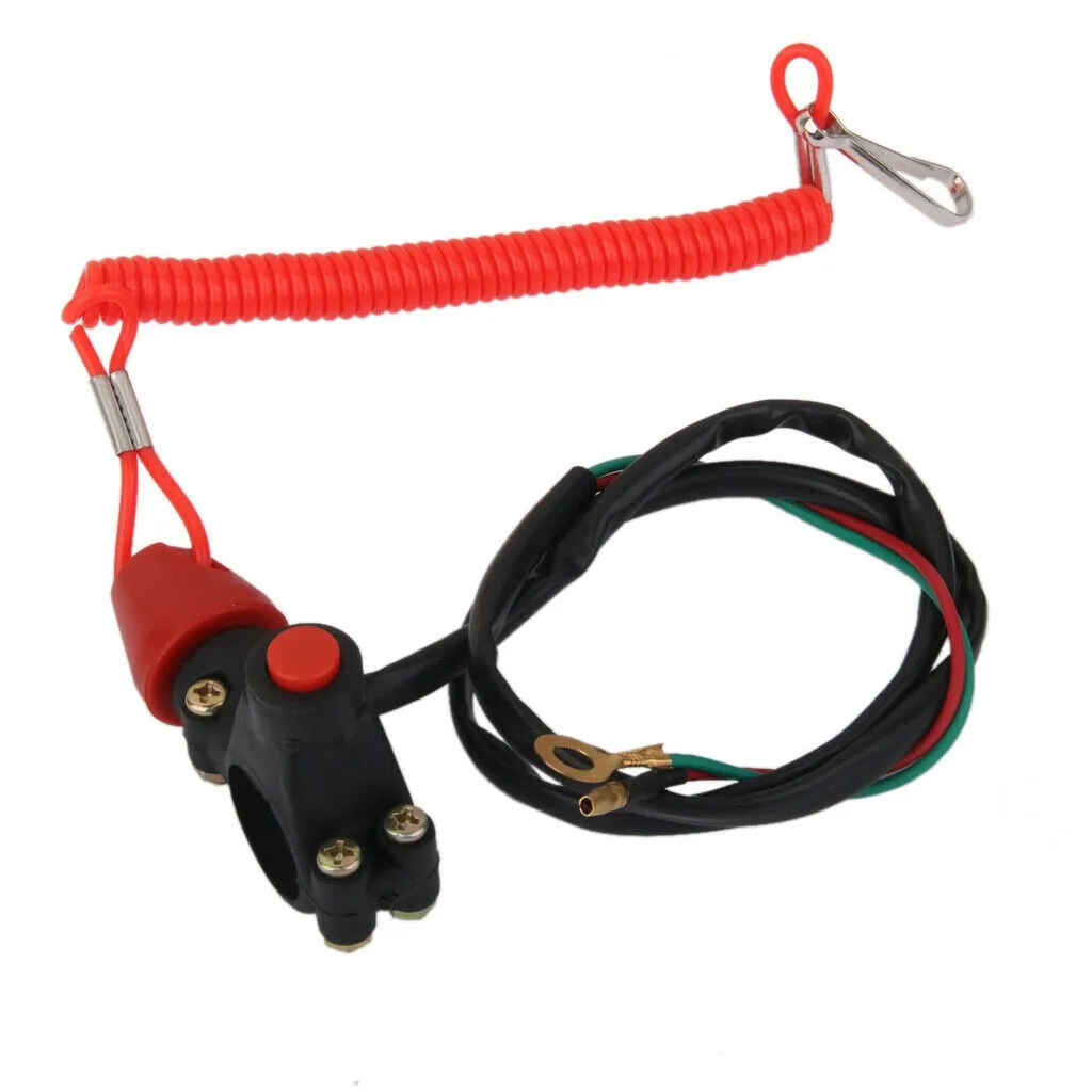 

Lanyard Engine Kill Stop Switch 1 X Accessories DC 12V Outboard Universal