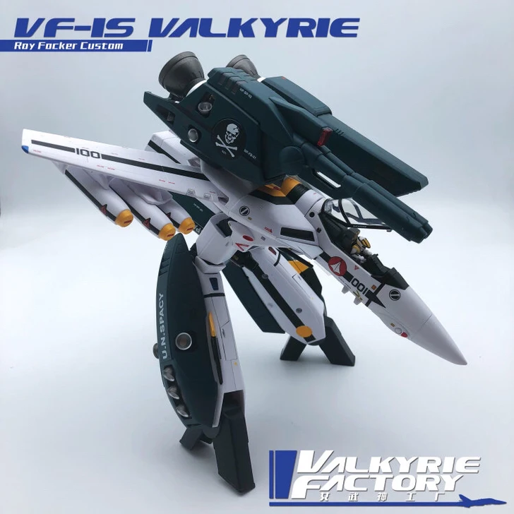 Новые Валькирии завод 1/60 VF 1S Рой Focker & Моб рюкзак полный набор игрушек КО