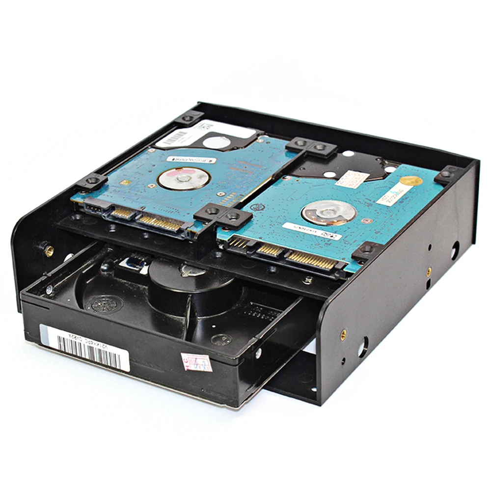 

5.25inch to 3.5inch 2.5inch HDD SSD Hard Disk Drive Mounting Adapter Holder Converter Tray Bracket Internal Computer Accessorie