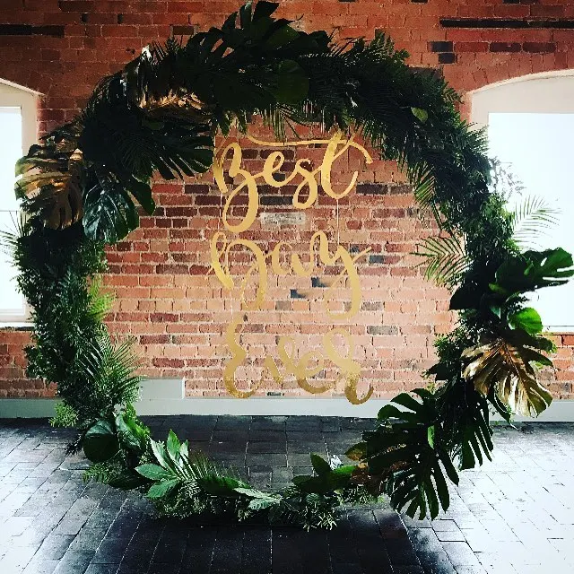 6 футов 8 большой круг свадьба день рождения Рождество арочный декор фоновый